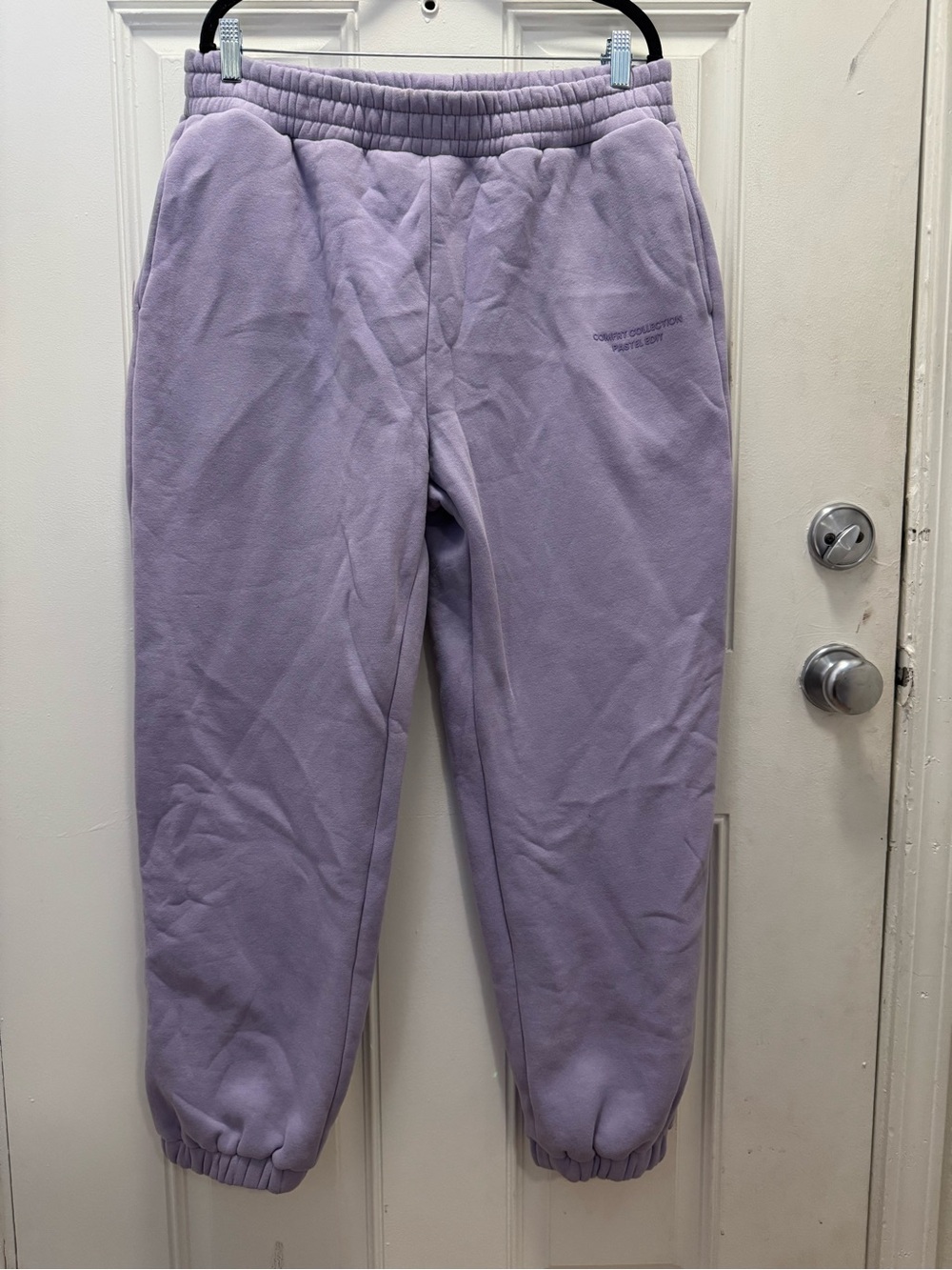 Lavender Fleece Joggers - Women's Cozy Track Pants